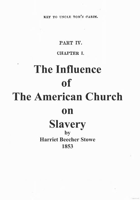 The Influence of The American Church on Slavery

